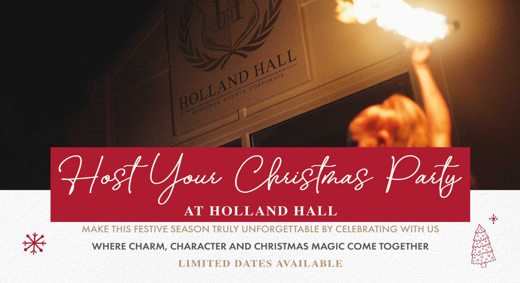 Christmas New Year Holland Hall