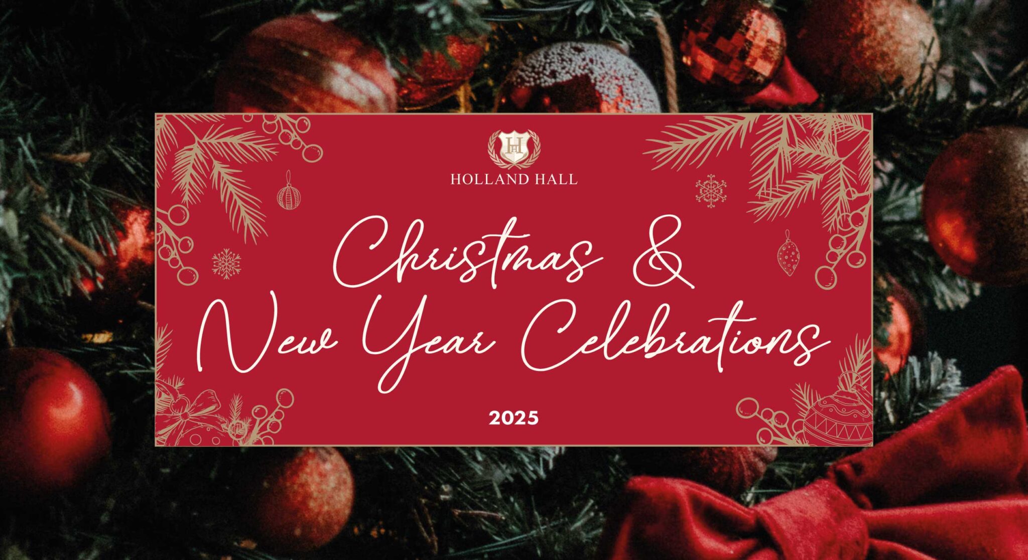 Christmas New Year Holland Hall