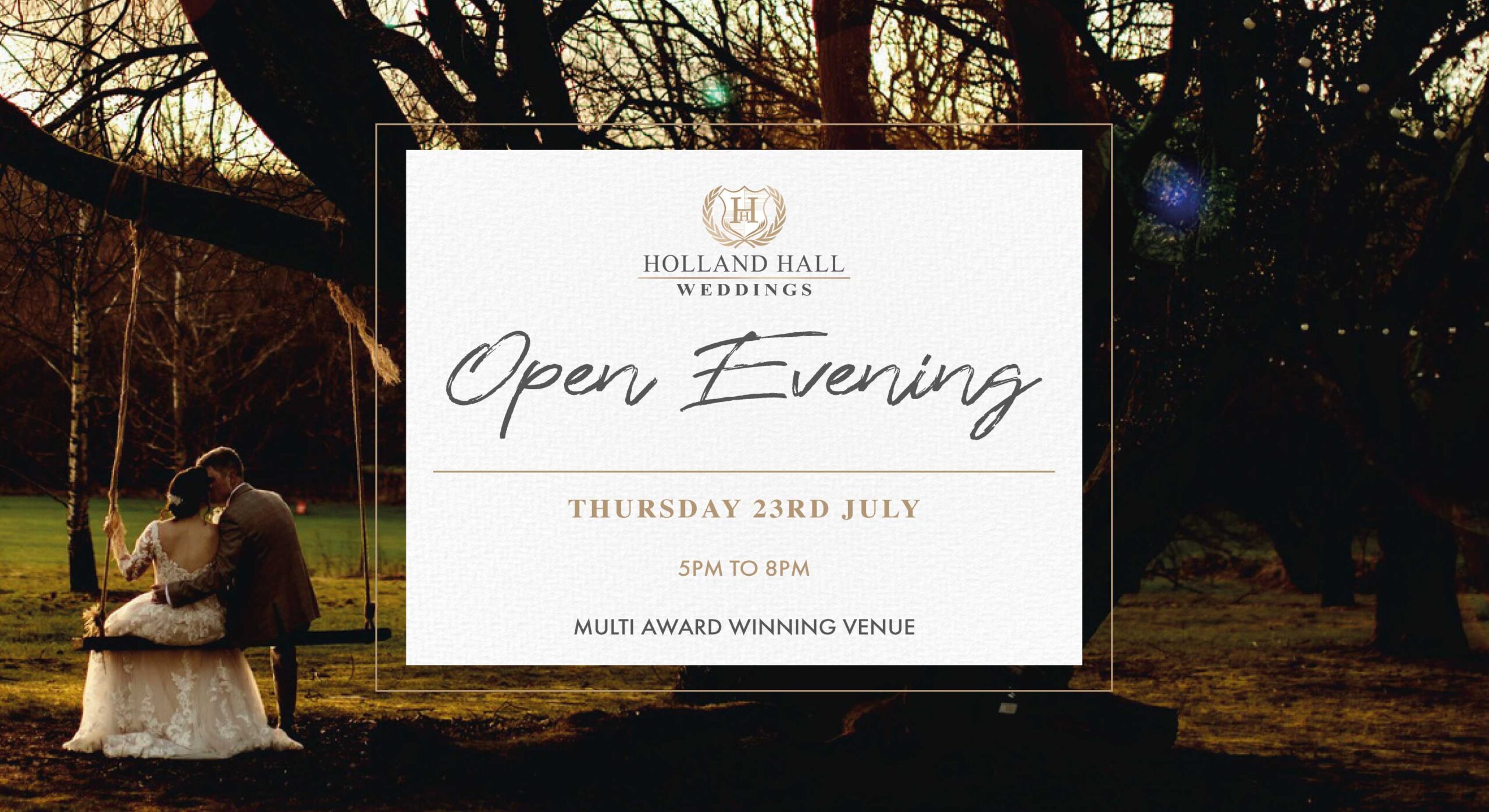July Open Evening at Holland Hall